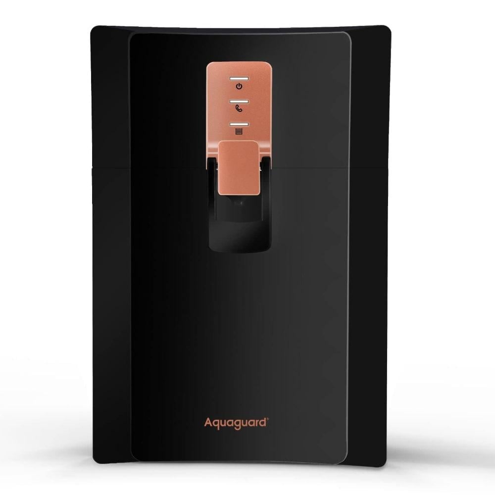 Aquaguard Superio 5 Litres 45 Watts RO+UV+MTDS+SS Water Purifier, Active Copper Zinc Booster Technology,7 Stages of Purification, Black