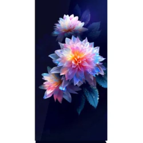Haier 190L 3 Star Luminus Glass Finish Direct Cool Single Door Refrigerator HRD-2103PLG-P
