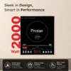 Prestige PIC 3.1 V3, 2000 Watts Induction Cooktop | Indian Menu Options | Automatic Whistle Counter - Image 4