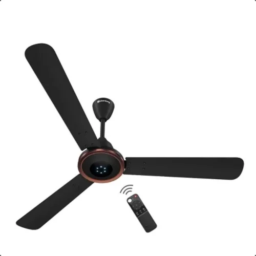 Atomberg Erica Meta 35W Aluminium Midnight Black 5 Star Designer BLDC Ceiling Fan with Remote, Sweep: 1230 mm