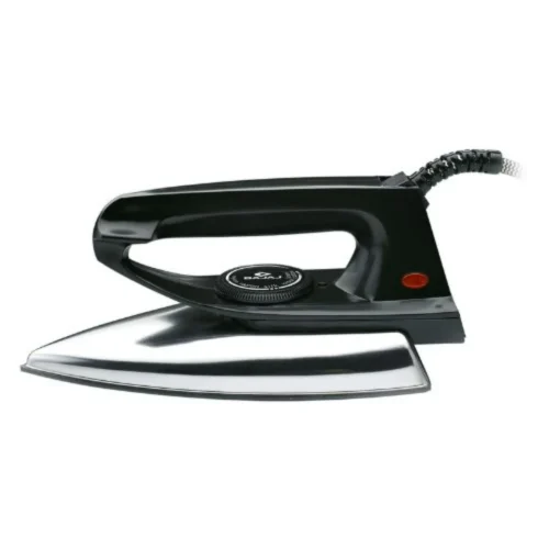 BAJAJ 600 W DX 2 (440210 Black) Light Weight Dry Iron (Black)