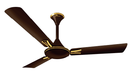 LUMINOUS AUDIE CEILING FAN 1200MM – TRUFFLE BROWN