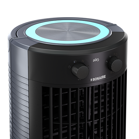SYMPHONY Duet Cooling Fan Powerful Personal Table Cooling Fan