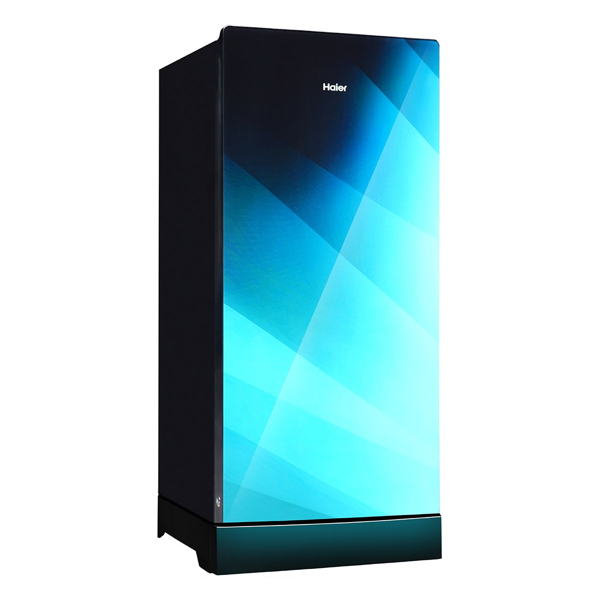 Haier 190 L, 5 Star, Aqua Glass Finish Direct Cool Single Door Refrigerator with Base Drawer HRD-2105PAG-P - Image 2