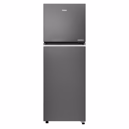 Haier 240L  Frost Free Double Door Refrigerator Flat Door GE Black 2 Star HRF-2902IBGB-P
